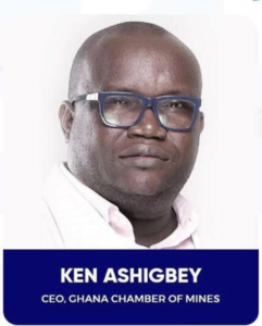 The Chamber of Mines CEO Kenneth Ashigbey