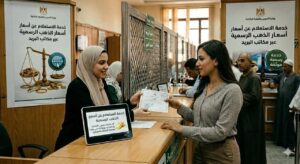 الاستعلام عن سعر الذهب عبر مكاتب البريد