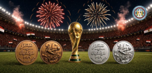وزارة المالية تطرح ميداليات تذكارية فضية ونحاسية تخليدا لإنجاز تأهل المنتخب المصري للدور الثاني من كأس العالم ٢٠٢٦