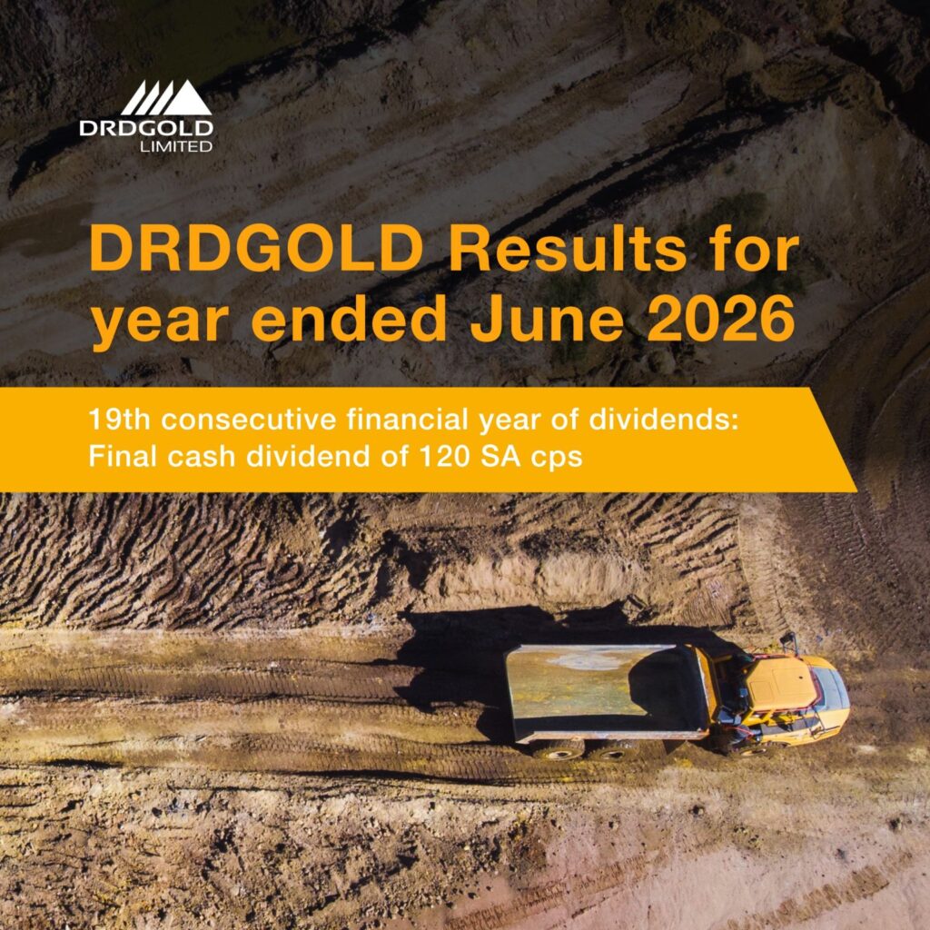 DRDGOLD تحقق ارباحا مرتفعة من استخلاص الذهب من مخلفات التعدين التاريخية في جنوب أفريقيا