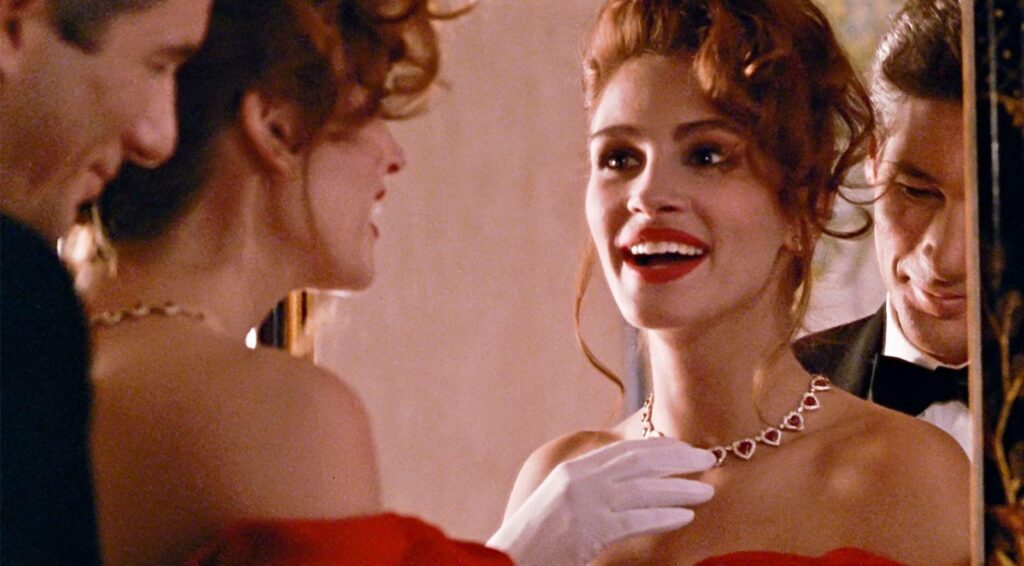 ظهرت قلادة استثنائية من تصميم من FRED على عنق جوليا روبرتس في فيلم Pretty Woman