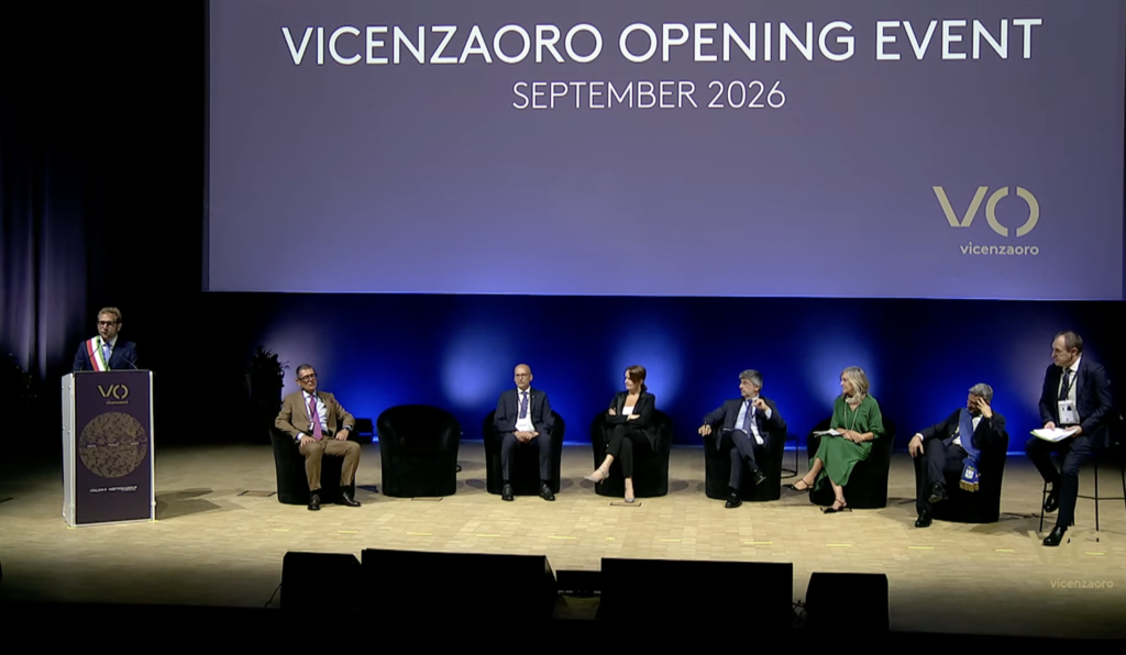 افتتاح معرض-Vicenzaoro- فنشتزاورو- سبتمبر ٢٠٢٦ افتتاح معرض-Vicenzaoro- فنشتزاورو- سبتمبر ٢٠٢٦