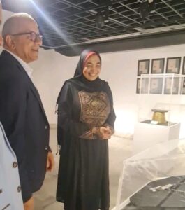 "ثقب وبصمة" رشا القصير في معرض فردي في قصر الجزيرة للفنون