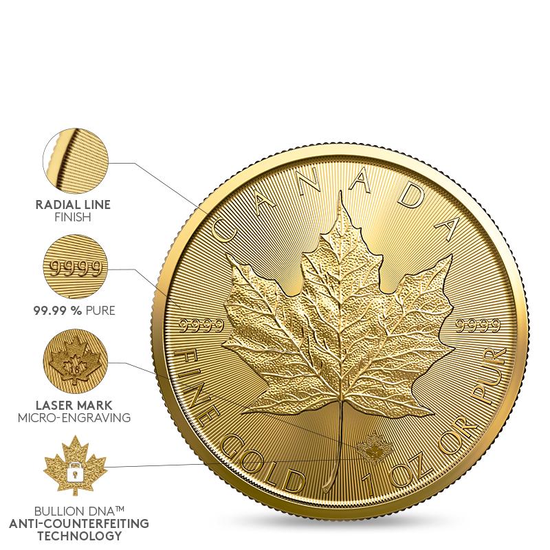 Bullion DNA الكندية ليست DNA جزيئيًا؛ إنها نقش مجهري بالليزر وصورة رقمية مشفرة تُطابق مع قاعدة بيانات دار السك.
